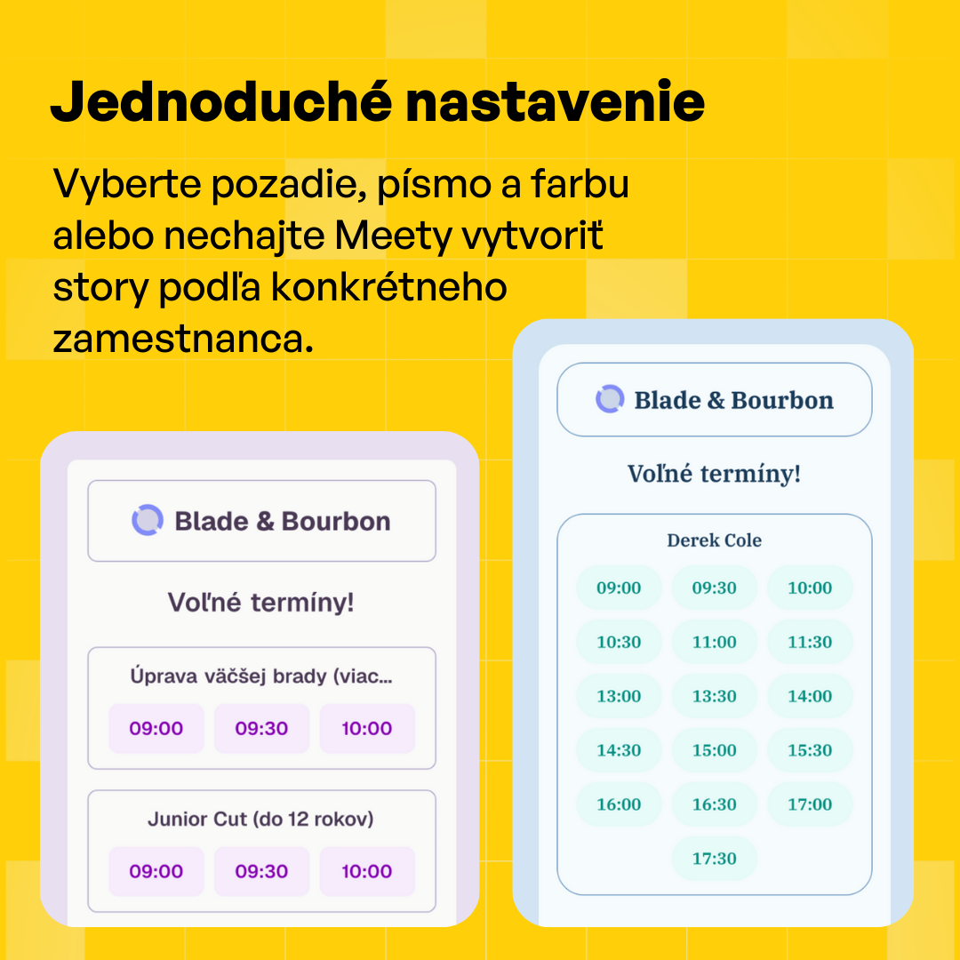 Jednoduché nastavenie