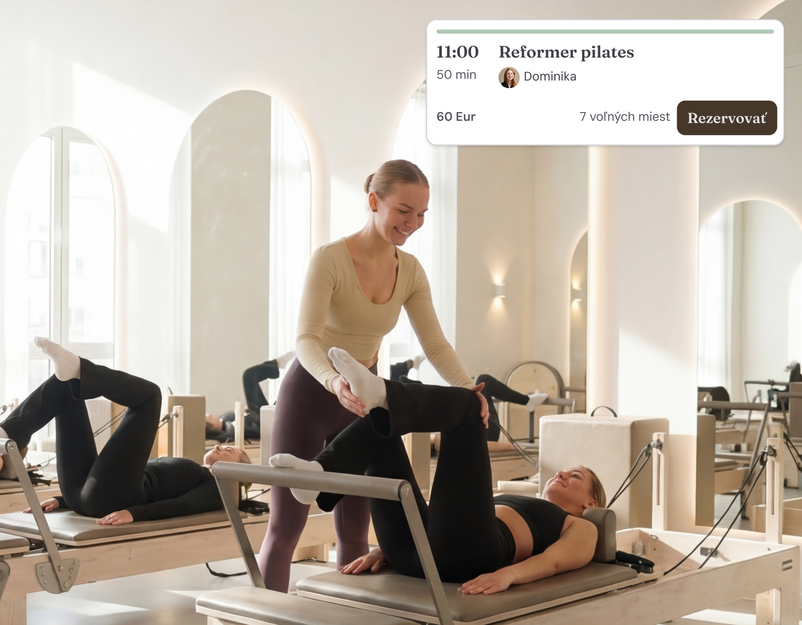 Skupinové rezervácie v kalendári s limitovanou kapacitou