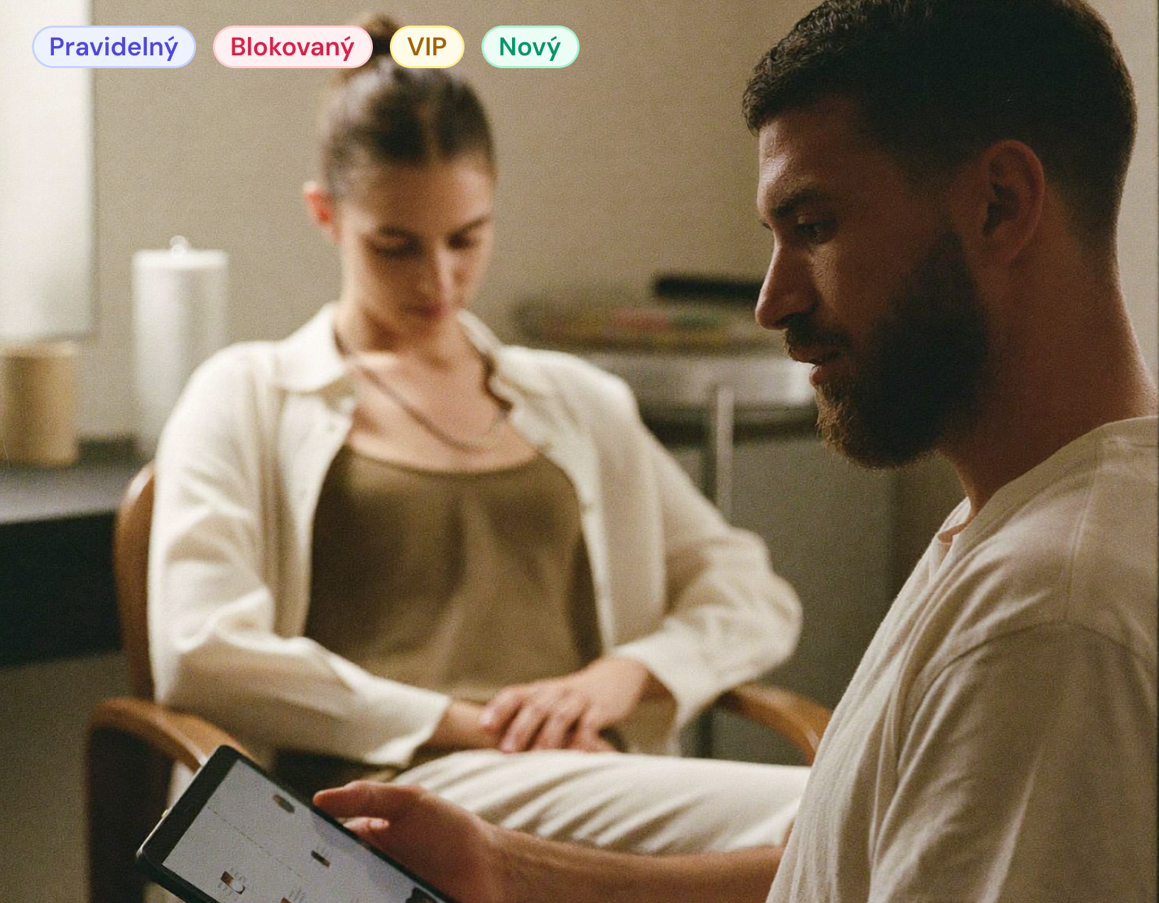 Detailný profil klienta s osobnými informáciami a preferenciami