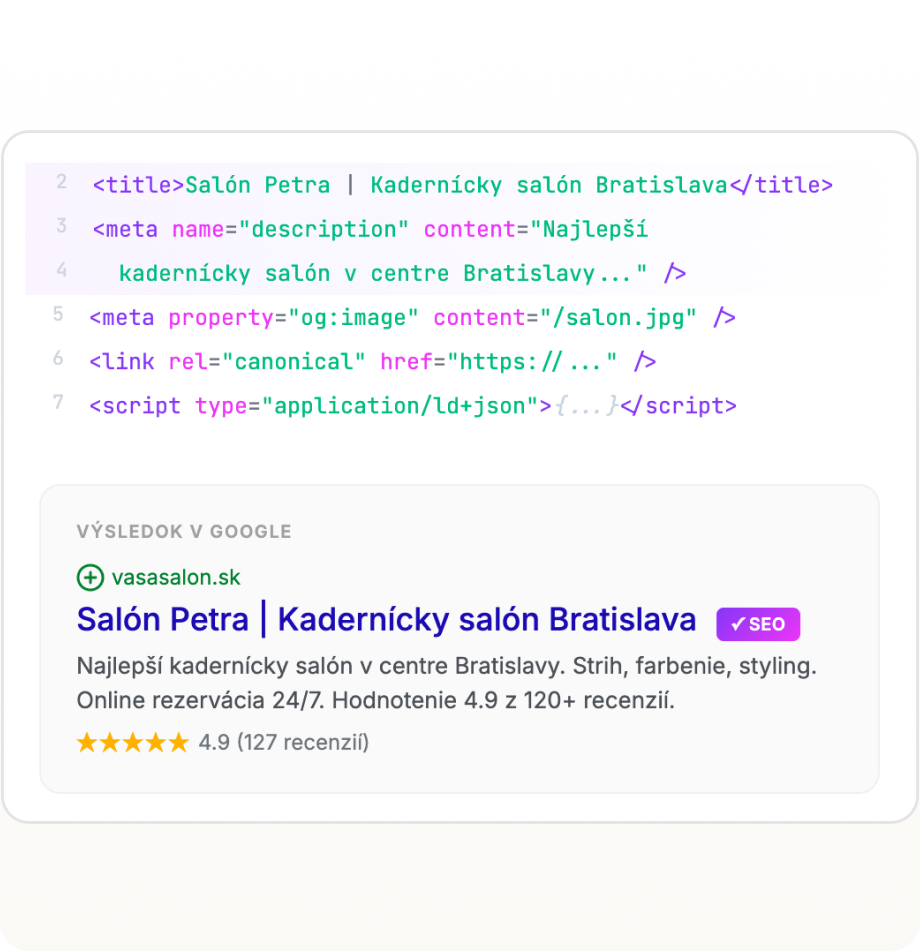 SEO a AEO optimalizácia
