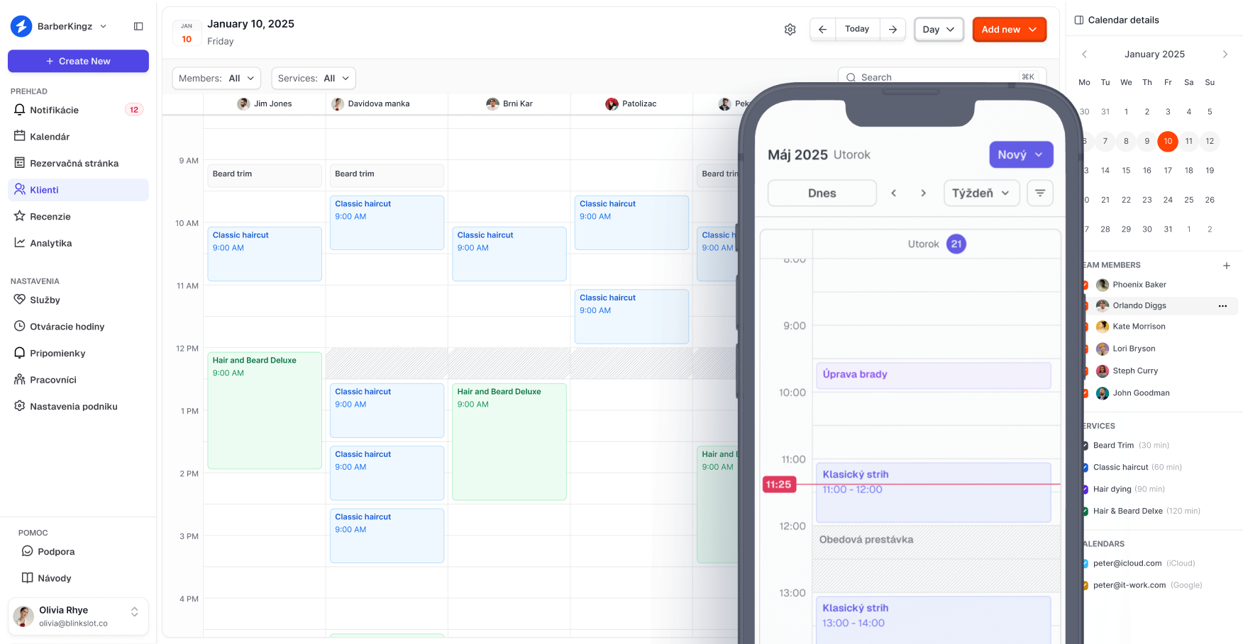 Jednoduchá a krásna rezervačná stránka za okamih